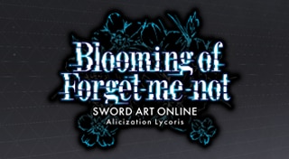 Blooming of Forget-me-not