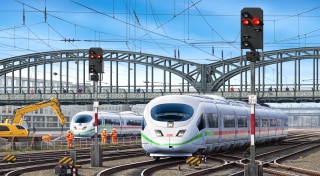 Hauptstrecke M&uuml;nchen-Augsburg