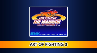 ACA NEOGEO ART OF FIGHTING 3