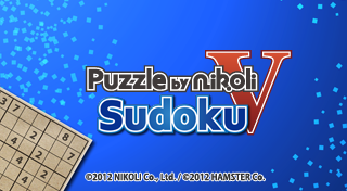 Puzzle by Nikoli V Sudoku