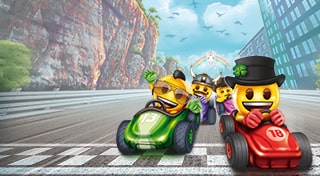 Emoji Kart Racer
