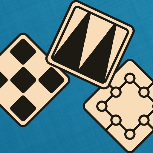 Backgammon + Checkers + Mills Trophies