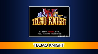 Arcade Archives: Tecmo Knight