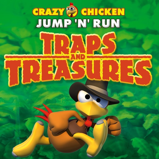 Crazy Chicken: Jump 'n' Run - Traps and Treasures