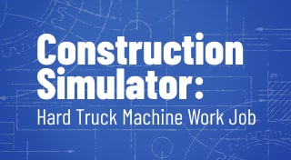 Construction Simulator: Hard Truck Machine Work Job