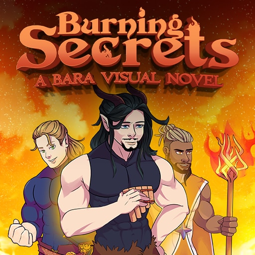 Burning Secrets: A Bara Visual Novel