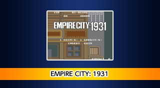 Arcade Archives EMPIRE CITY: 1931