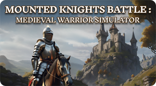 Mounted Knights Battle: Medieval Warrior Simulator