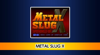ACA Neo Geo: Metal Slug X