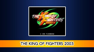 ACA Neo Geo: THE KING OF FIGHTERS 2003