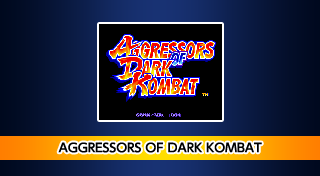 ACA Neo Geo: AGGRESSORS OF DARK KOMBAT