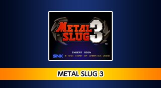 ACA Neo Geo: Metal Slug 3