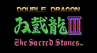 Double Dragon III: The Sacred Stones