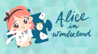 Alice in Wonderland: A Jigsaw Puzzle Tale