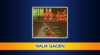 Arcade Archives: NINJA GAIDEN