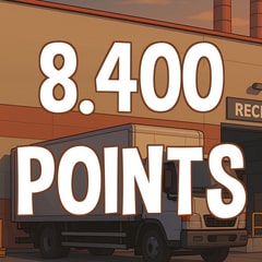 Reach 8.400 points in total