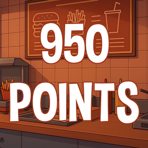 Reach 950 points in total