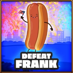 Frank defeated