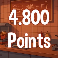 Reach 4.800 points in total.