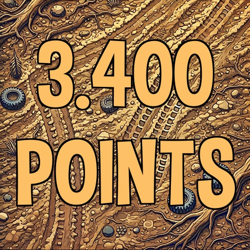 Reach 3.400 points in total