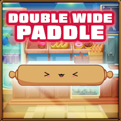 Double wide paddle collected