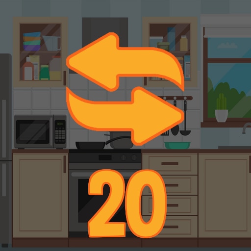 Change the color 20 times in total