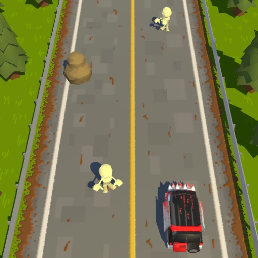 Run over 30 yellow Zombies