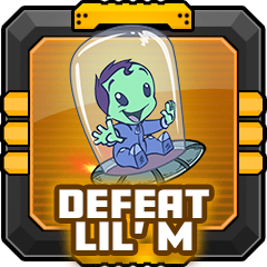 Lil' M defeated