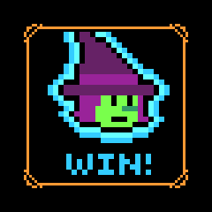 Win the game as Ms. Witch
