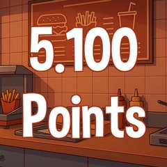Reach 5.100 points in total.