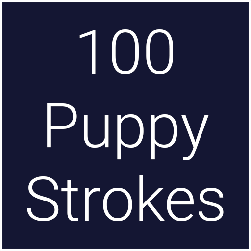 100 Puppy Strokes