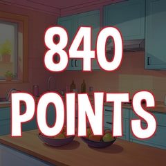 Reach 840 points in total