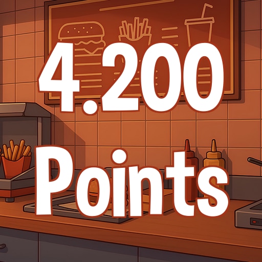 Reach 4.200 points in total.