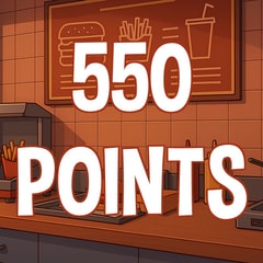 Reach 550 points in total