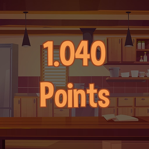 Reach 1.040 points in total