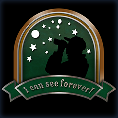 I can see forever!