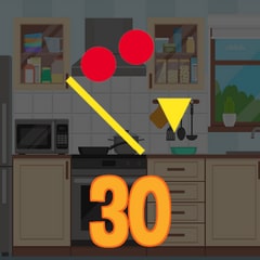 Hit 30 obstacles in total