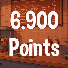 Reach 6.900 points in total.