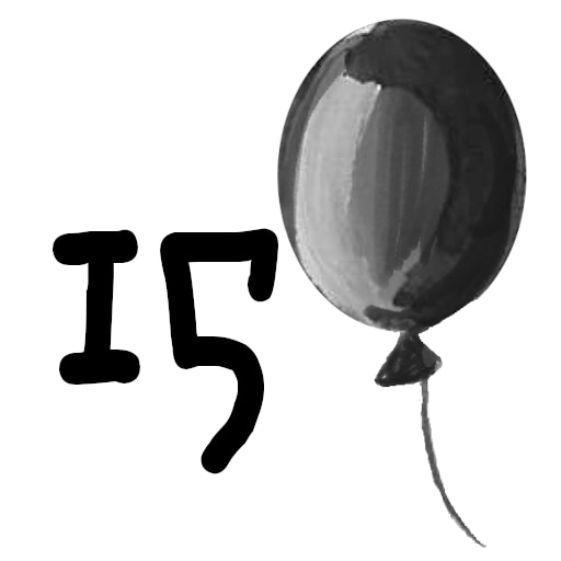 15 balloons