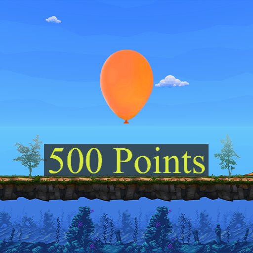 500 points