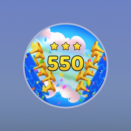 550 stars