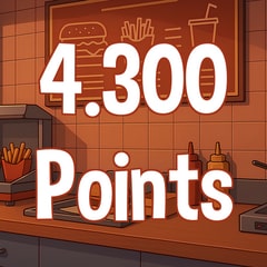 Reach 4.300 points in total.