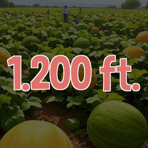 Roll 1.200 feet