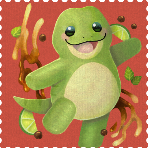 One of the lizards