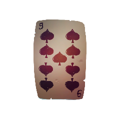 Nine of spades