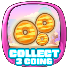 Collect 3 donuts