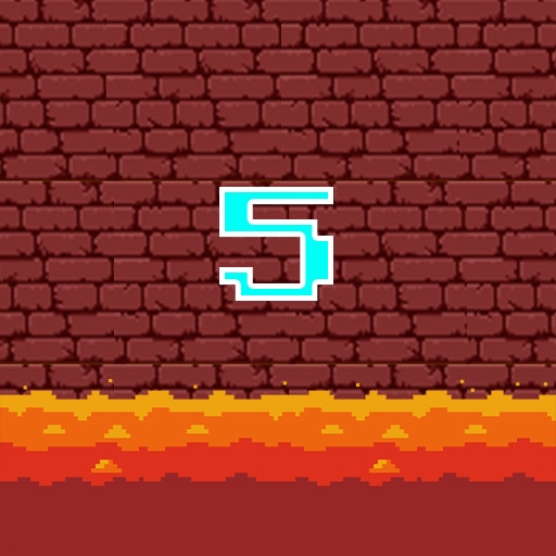 Fall into lava 5 times