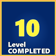 Level 10 finished