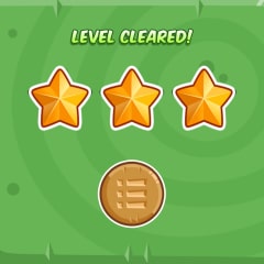 Collect 3 special stars in one level!