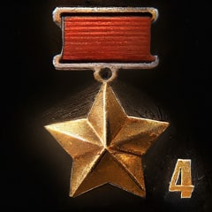 Four Times Hero of the Soviet Union